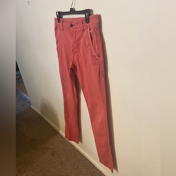 Everyday Hero Lindbergh stretchquality dark coral colored size 32-34 jeans. EUC. - Picture 3 of 15